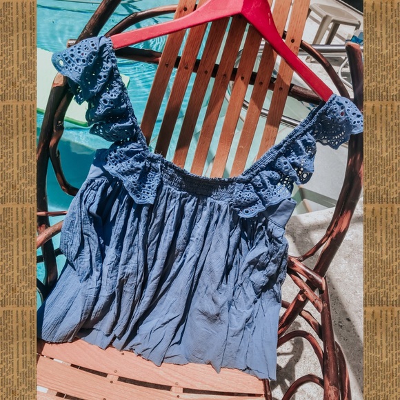 nwt! altar’d state blue top - Picture 4 of 6